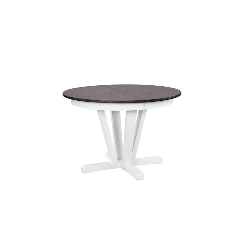 Set da pranzo Hudson 5 pezzi Grigio ombra/Bianco neve