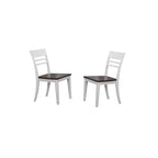 Set da pranzo Hudson 5 pezzi Grigio ombra/Bianco neve