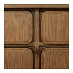 Bastian Madia con Cassetti, Marrone Caldo - 78,5L x19,76P x32A
