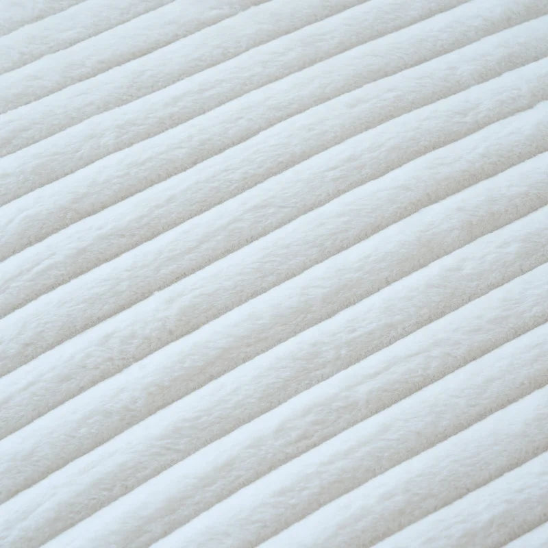 Divano componibile modulare, divano a V convertibile per soggiorno, comodo divano modulare a 5 posti con chaise longue e pouf