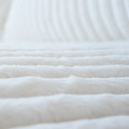Divano componibile modulare, divano a V convertibile per soggiorno, comodo divano modulare a 5 posti con chaise longue e pouf