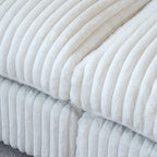 Divano componibile modulare, divano a V convertibile per soggiorno, comodo divano modulare a 5 posti con chaise longue e pouf