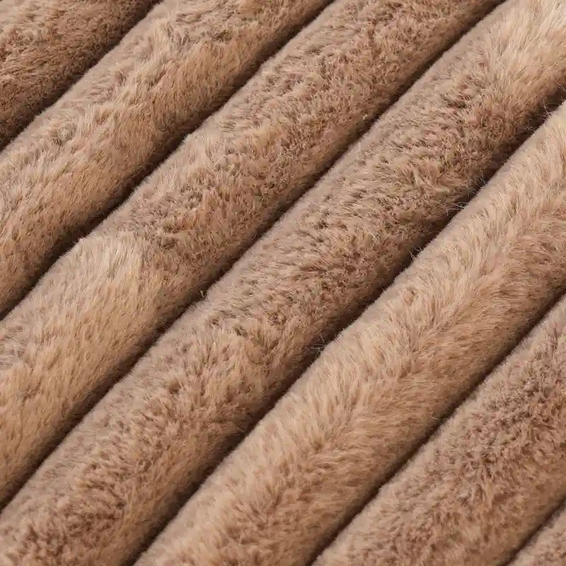 Divano componibile modulare, divano a V convertibile per soggiorno, comodo divano modulare a 5 posti con chaise longue e pouf