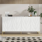 Madia con 4 ante e sistema push-to-open, 60 pollici