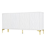 Madia con 4 ante e sistema push-to-open, 60 pollici
