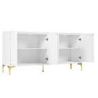 Madia con 4 ante e sistema push-to-open, 60 pollici