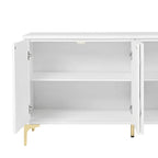 Madia con 4 ante e sistema push-to-open, 60 pollici