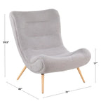 Sedia Grega con Pouf