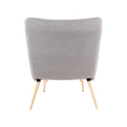 Sedia Grega con Pouf