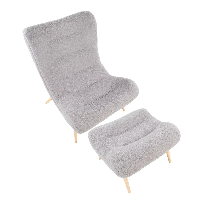 Sedia Grega con Pouf