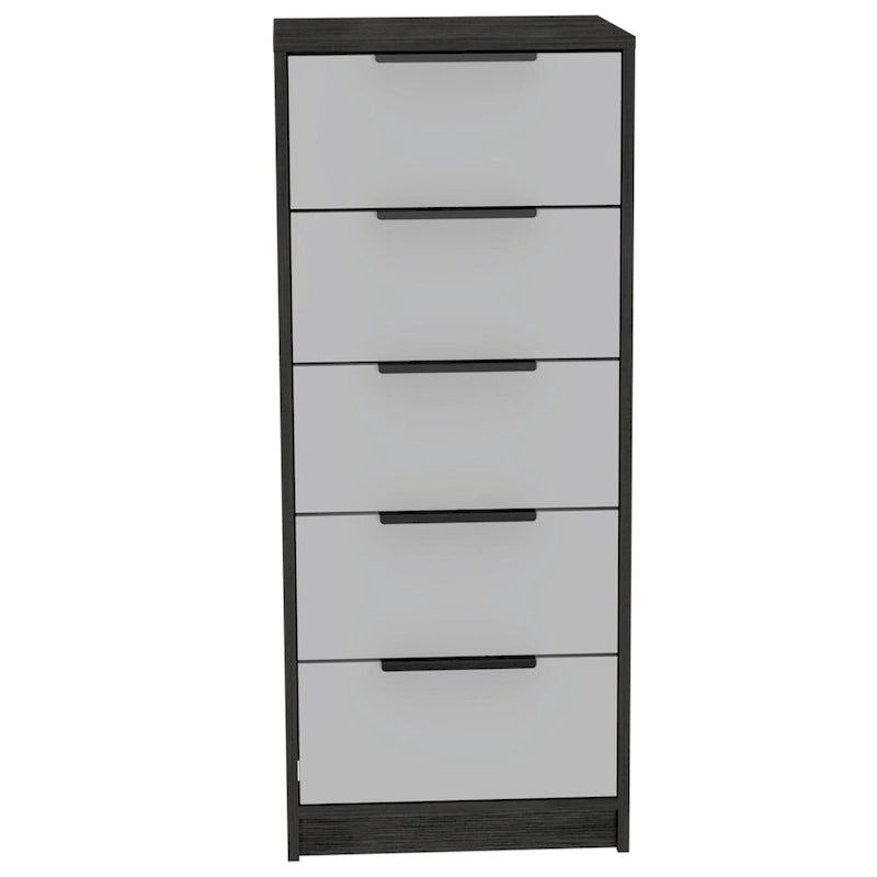 Comodino verticale a 5 cassetti