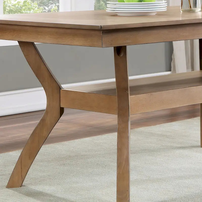 Dionne Set da Pranzo 7 Pezzi con Sedie e Contenitore