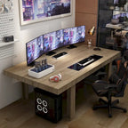 Tavolo da riunione moderno per ufficio, scrivania per computer 86.6X47.2