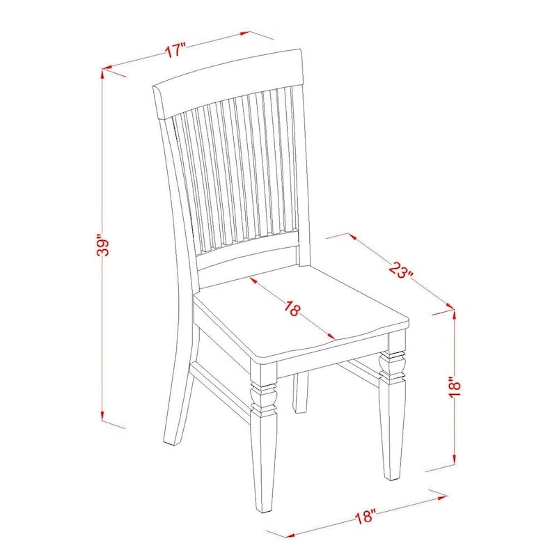 Tavolino da Pranzo a 3 Pezzi con Tavolo Rotondo e 2 Sedie da Sala da Pranzo (Opzioni di Finitura)