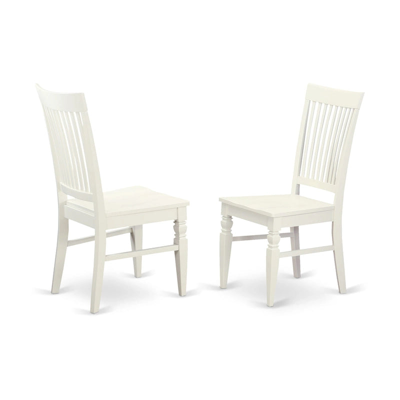 Tavolino da Pranzo a 3 Pezzi con Tavolo Rotondo e 2 Sedie da Sala da Pranzo (Opzioni di Finitura)