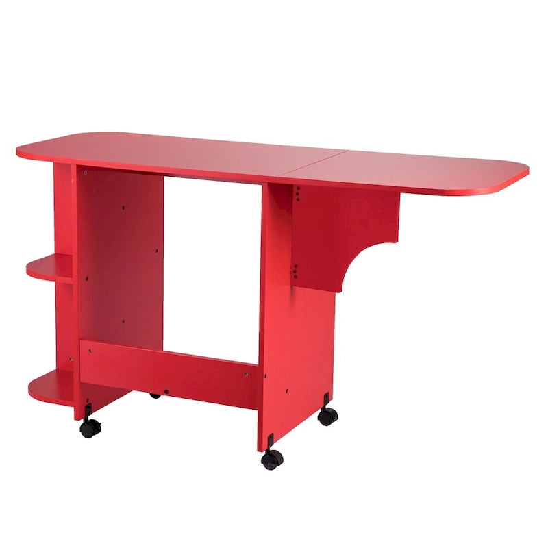 Tavolo da cucito pieghevole / Stazione artigianale Eastwick Farmhouse, rosso