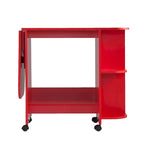 Tavolo da cucito pieghevole / Stazione artigianale Eastwick Farmhouse, rosso