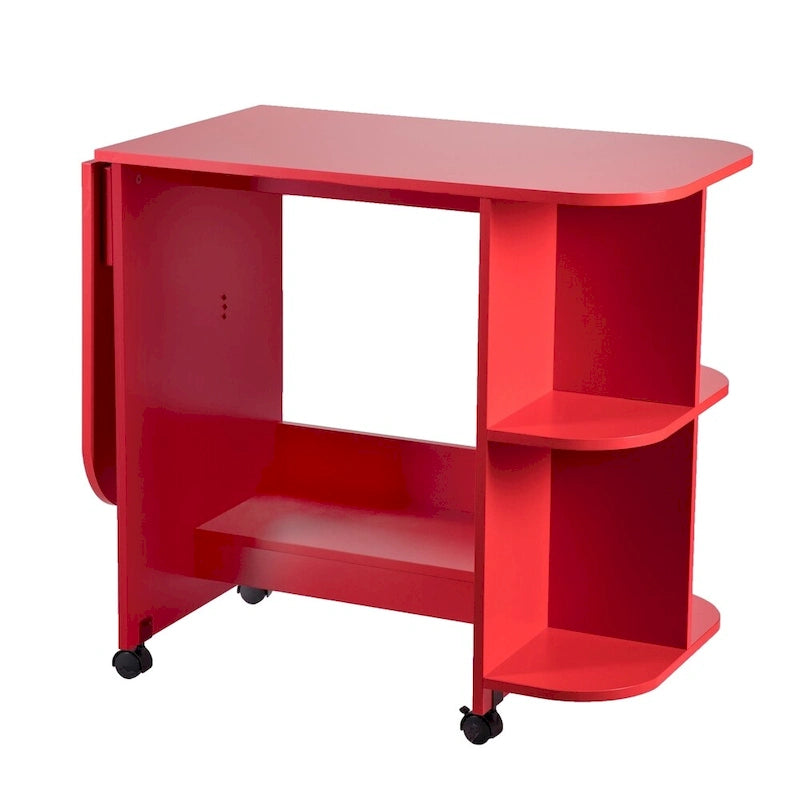 Tavolo da cucito pieghevole / Stazione artigianale Eastwick Farmhouse, rosso