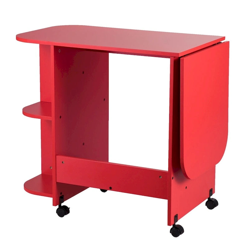 Tavolo da cucito pieghevole / Stazione artigianale Eastwick Farmhouse, rosso