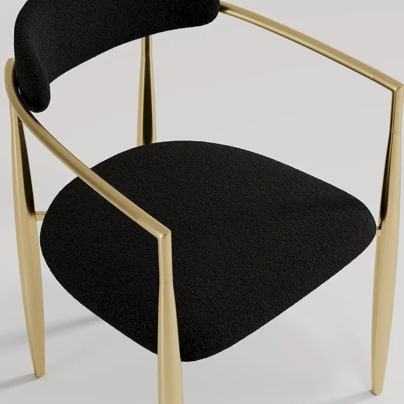 Set da Pranzo Moderno Minimalista da 240 cm (94.48 Inch) a 9 Pezzi con Piano in Pietra Sinterizzata e Doppio Basamento Estensibile