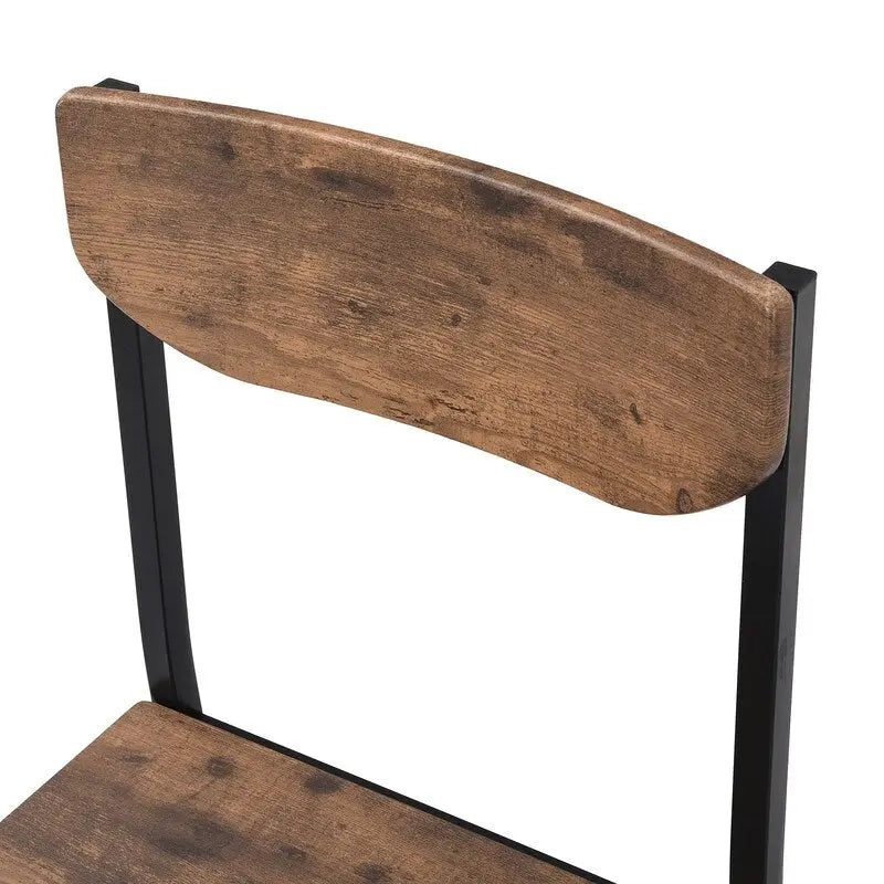 Set da pranzo da 3 pezzi con tavolo a ribalta, set da pranzo moderno rotondo a altezza bancone con 2 sedie, set tavolo da cucina piccolo in legno