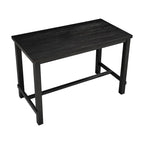 Set da pranzo alto da 5 pezzi con tavolo e 4 sedie